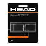 HEAD Podstawowe owijaki HEAD Dual Absorbing Opakowanie 1 Szt.-Czarny