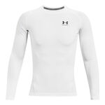 Under Armour ODZIEŻ Under Armour Heatgear Comp Długi Rękaw Mężczyźni-Biały,Czarny
