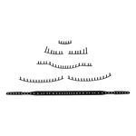 Babolat Akcesoria do rakiet Babolat  Pure Drive 2025 Zestaw pask&oacute;w z oczkami - czarny