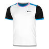 Court Dri-Fit Advantage Koszulka Mężczyźni - biały, niebieski