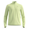 Essential Thermal Midlayer 1/2 Zip Koszulka do biegania Mężczyźni - limonka, 