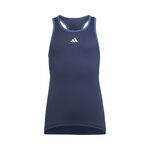 adidas ODZIEŻ adidas Club Tank top Dziewczynki - ciemnoniebieski, 
