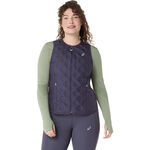ASICS ODZIEŻ ASICS Nagino Padded Gilet Kamizelka do biegania Kobiety - niebiesko-szary, 