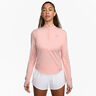 Swift Half-Zip Koszulka do biegania Kobiety - róż, 