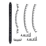 Babolat Akcesoria do rakiet Babolat Pure Aero Rafa Zestaw Pasków Z Oczkami-Ciemnoniebieski