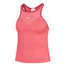 Dri-Fit Court Slam Solid Tank Top Kobiety-Koral,Ciemnoczerwony
