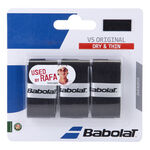 Babolat Owijki Babolat VS Grip Original Opakowanie 3 Szt.-Czarny