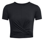 Under Armour Under Armour Motion Crossover Crop Koszulka Kobiety-Czarny