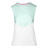 Elinam Lifestyle Tank Top Kobiety-Mięta,Krem