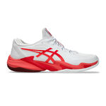 ASICS Buty tenisowe ASICS Court FF 3 Novak Buty Do Tenisa Ziemnego Mężczyźni-Biały,Koral