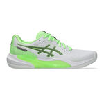 ASICS Buty tenisowe ASICS Gel-Challenger 15 But Do Dywanów Mężczyźni-Biały,Neonowy Zielony