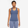 Dri-Fit Swoosh Tank top Kobiety - niebieski, biały