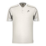 HEAD ODZIEŻ HEAD Play Tech Polo Mężczyźni-Jasnoszary