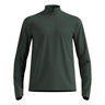 Essential Thermal Midlayer 1/2 Zip Koszulka do biegania Mężczyźni - oliwka, 