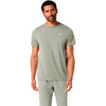 ASICS Koszulka do biegania ASICS Spiral Embroidery Koszulka do biegania Mężczyźni-zieleń