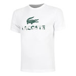Lacoste ODZIEŻ Lacoste Urban Print Koszulka Mężczyźni-Biały