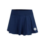 BIDI BADU ODZIEŻ BIDI BADU New York 2024 Printed Wavy Sp&oacute;dnica Kobiety-Ciemnoniebieski