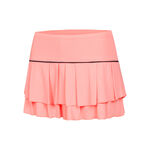 Lucky in Love ODZIEŻ Lucky in Love Pleat Tier With Piping Spódnica Kobiety-Morela,Czarny