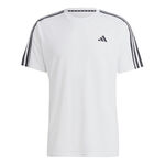 adidas ODZIEŻ adidas Essentials Train 3-Stripes Training Koszulka Mężczyźni-Biały,Czarny