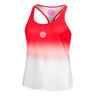 Crew Gradiant Tank Top Kobiety-Czerwony,Biały