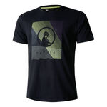 Quiet Please ODZIEŻ Quiet Please Linear Koszulka Mężczyźni-Ciemnoniebieski