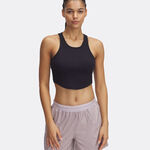 Under Armour ODZIEŻ Under Armour Rival Rib Tank Top Kobiety-Czarny