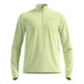 Essential Thermal Midlayer 1/2 Zip Koszulka do biegania Mężczyźni - limonka, 