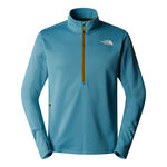 The North Face ODZIEŻ The North Face Winter Warm Pro 1/4 Zip Koszulka do biegania Mężczyźni - niebiesko-szary, 