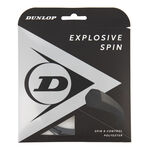 Dunlop Dunlop Explosive Spin Zestaw Naciągów 12m-Czarny