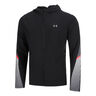 Velociti Storm Hooded Kurtka do biegania Mężczyźni - czarny, szary
