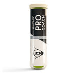 Dunlop Piłki tenisowe Dunlop Pro Coach Puszka 4 Szt.