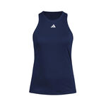 adidas ODZIEŻ adidas Club Tank top Dziewczynki - ciemnoniebieski, 