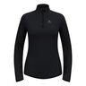 Zeroweight Warm Mid Layer 1/2 Zip Koszulka do biegania Kobiety - czarny, 