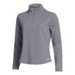Nike ODZIEŻ Nike Dri-Fit One Standard Half-Zip Długi Rękaw Kobiety - szary, 