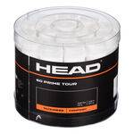 HEAD Owijki HEAD  Prime Tour Opakowanie 60 szt. - biały