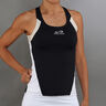 Grace Tank Top Kobiety-Czarny,Złoto