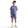 Dri-Fit Multi Szorty Dzieci-Niebiesko-szary