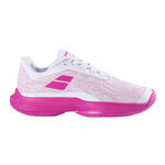 Babolat Buty tenisowe Babolat Jet Tere 2 buty do tenisa allcourt Kobiety - biały, różowy