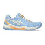 ASICS Buty do padla ASICS Gel-Dedicate 8 But Do Padla Kobiety-Niebiesko-szary,Krem
