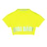 Abdominis Crop Move Tee - black