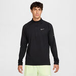 Nike ODZIEŻ Nike Stride Half-Zip Koszulka do biegania Mężczyźni - czarny, srebrny