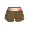 Spectrum 2In1 Printed Szorty Kobiety-Brąz,Ż&oacute;łty