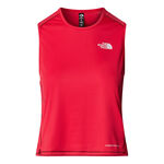 The North Face Top do biegania The North Face Sunriser Koszulka do biegania Kobiety - czerwony, 