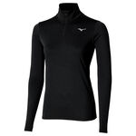 Mizuno ODZIEŻ Mizuno Core Impulse Half Zip Koszulka do biegania Kobiety-czarny
