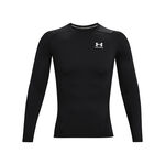 Under Armour ODZIEŻ Under Armour Heatgear Comp Długi Rękaw Mężczyźni-Czarny,Biały