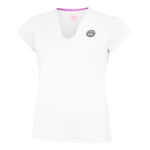 BIDI BADU ODZIEŻ BIDI BADU Crew V-Neck Koszulka Kobiety-Biały