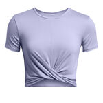 Under Armour Under Armour Motion Crossover Crop Koszulka Kobiety-Fioletowy