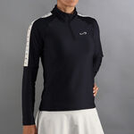 Endless ODZIEŻ Endless Kirsch Iconic Ii Długi Rękaw Kobiety-Czarny,Złoto