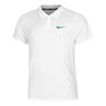 Dri-Fit Court Advantage Polo Mężczyźni-Biały,Zieleń