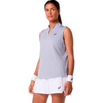 ASICS Odzież tenisowa ASICS Court Tank top Kobiety-niebiesko-szary